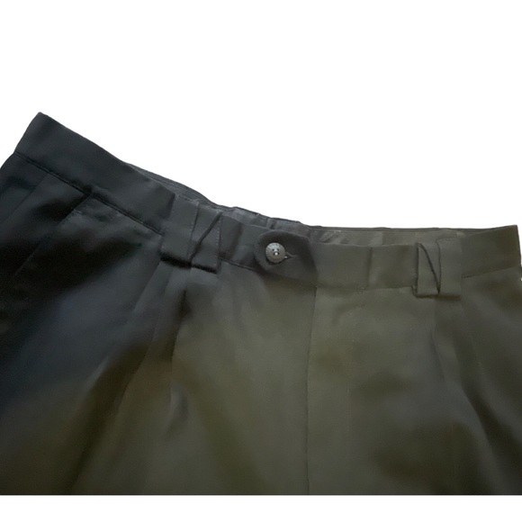 VERSACE Classic vintage black high waist pleated pants trousers - Picture 6 of 16